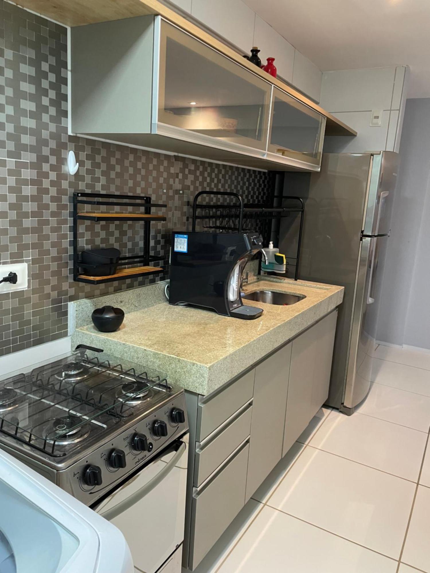 Apartamento Praiano Em Maceio - 3 Minutos Da Praia Exterior foto